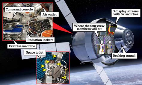 Orion Spacecraft Interior Design