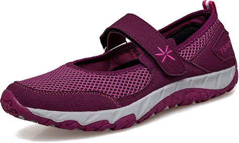 gracosy Women's Ladies Running Walking Mary Jane Shoes Slip On Flats ...