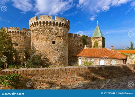 Kalemegdan Fortress In Belgrade - Serbia Stock Photo - Image of ...