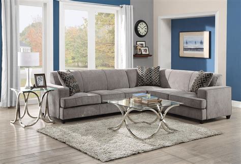 10 Best Collection of Light Grey Sectional Sofas