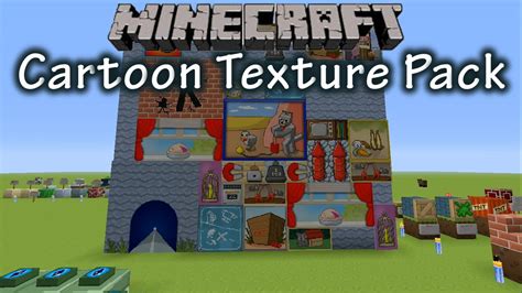 Taking a Look at the Brand New Minecraft Cartoon Texture Pack! (July ...