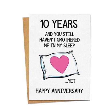 Funny 10 Year Anniversary Cards - great christmas greetings