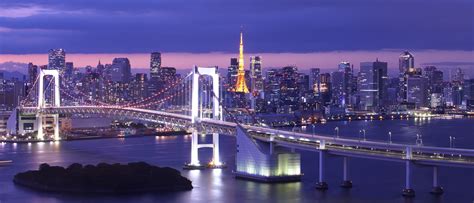 bridges, Japan, Tokyo, Tokyo, Bay, Rainbow, Bridge, Cities Wallpapers ...