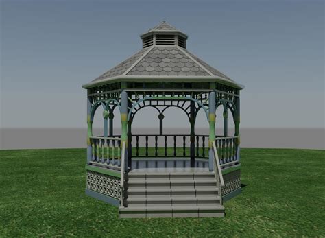 3d model gazebo