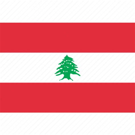 Country, flag, lebanese, lebanon, national icon