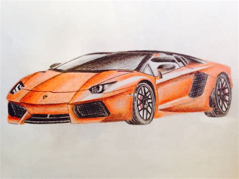 Lamborghini Car Drawing Photo ~ Lamborghini Pencil Drawing At ...