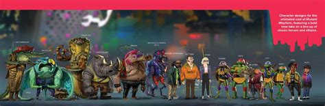 TMNT: Mutant Mayhem (Characters) by matuta2002 on DeviantArt