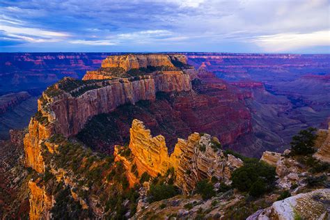 Sunrise at Cape Royal Grand Canyon Photograph by John Reckleff - Pixels