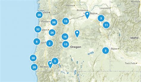 Oregon State Parks Map - Printable Map