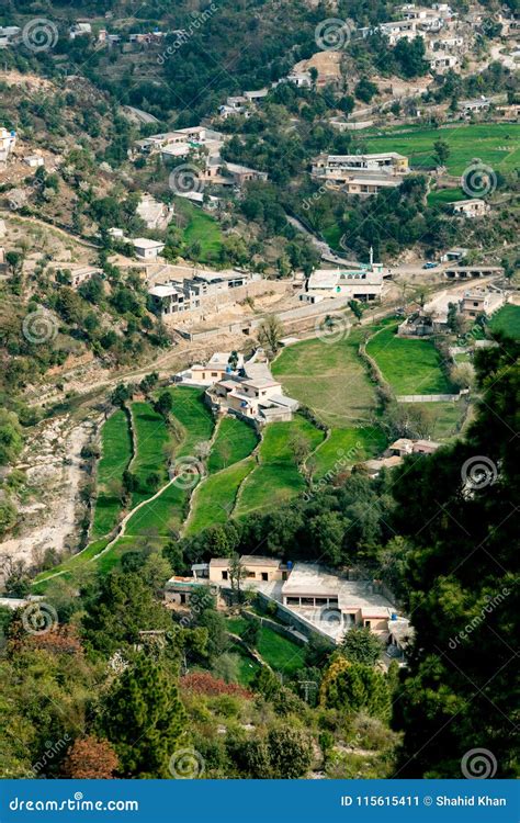 Aerial View Margalla Hills Islamabad Stock Image - Image of trees ...