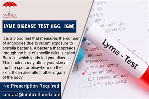 LYME-DISEASE-TEST-IGG-IGM. LYME DISEASE TEST (IGG, IGM) | by UMBRELLA ...