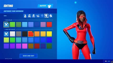 Fortnite Superhero Boundless Skins: Create/Customize your own skin ...