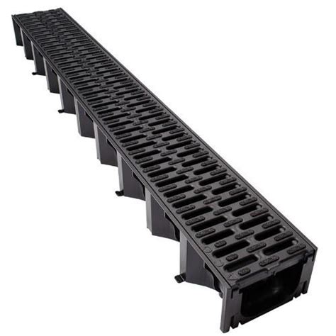 Plastic ACO Drains galvanised grating