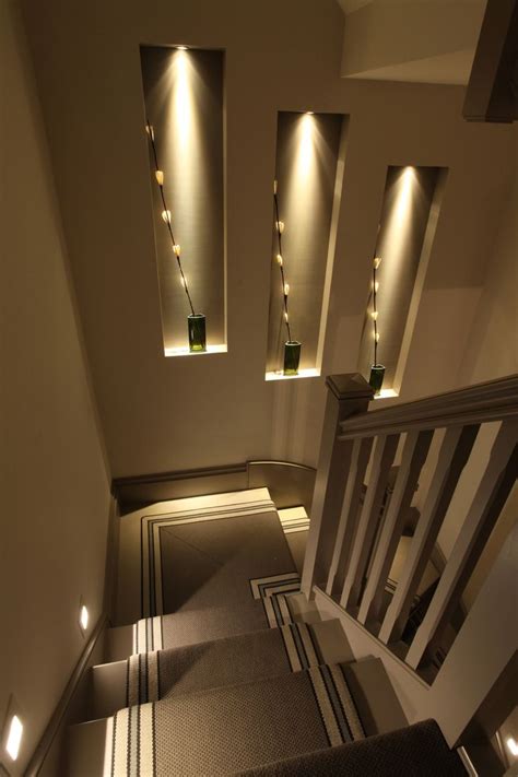 Stair wall lights - a decent instrument to use in a layered lighting ...