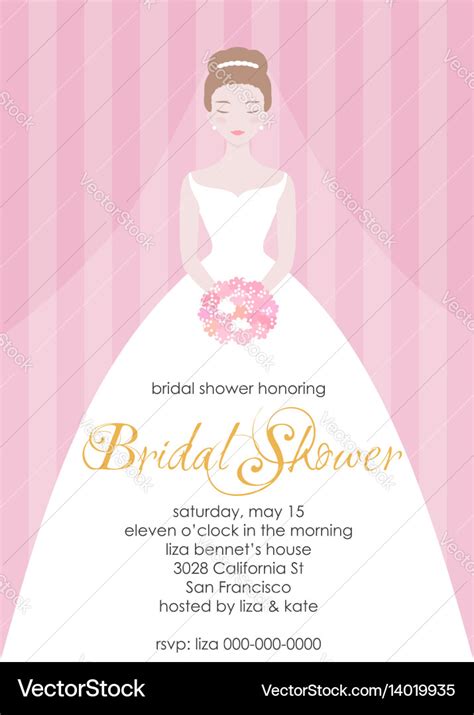 Wedding Shower Invitation Template For Your Needs