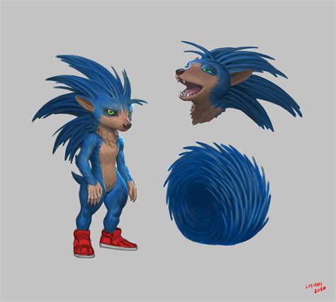 Sonic redesign : r/conceptart