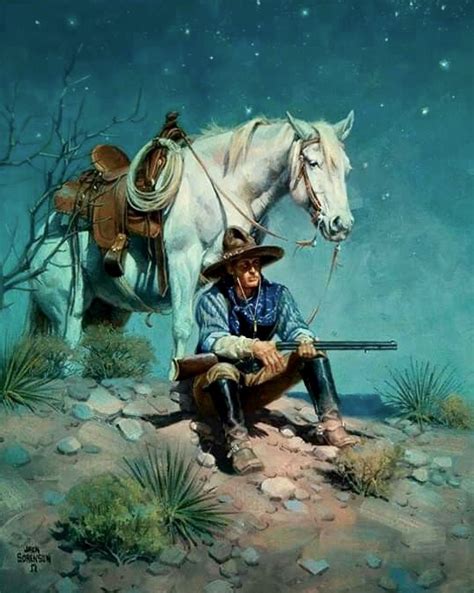 Pin by T S on Art-Western | Cowboy art, Cowboy artwork, Western artist