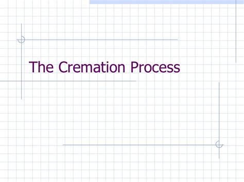 The Cremation Process