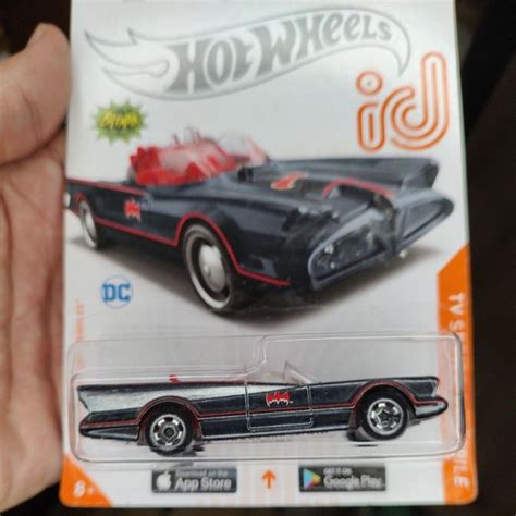 Hot Wheels id Batman (raro) - TV SERIES BATMOBILE | Shopee Brasil