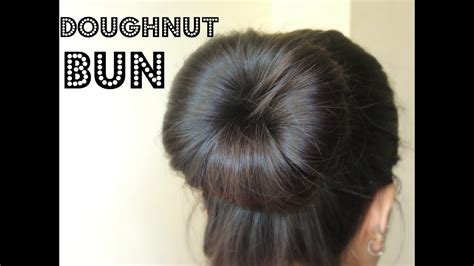 How To Make Hair Bun With Donut