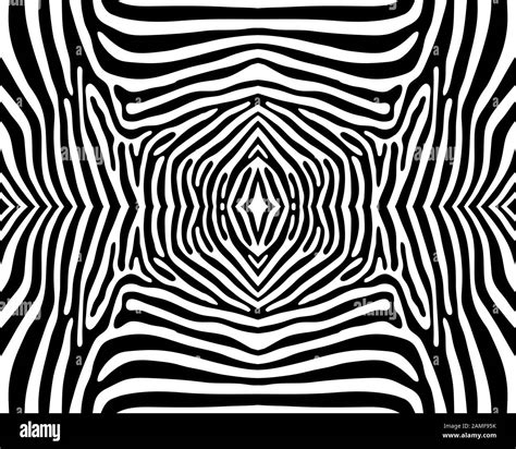 Seamless zebra pattern in black and white, vector Stock Photo - Alamy