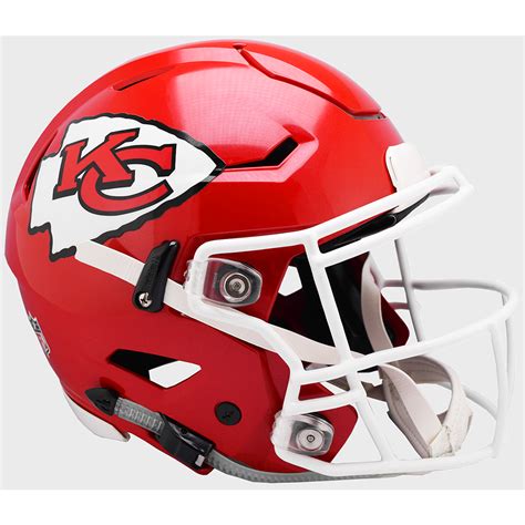 Kansas City Chiefs Riddell Full Size Authentic SpeedFlex Helmet