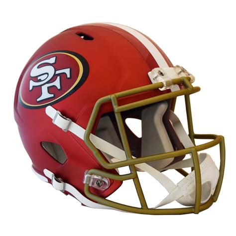 Riddell San Francisco 49ers Blaze Revolution Speed Full-Size Replica ...