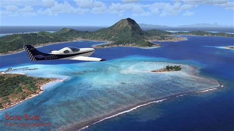 Society Islands in the French Polynesia – simFlight