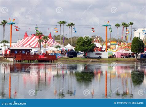 Florida State Fairgrounds editorial photo. Image of attraction - 110142731