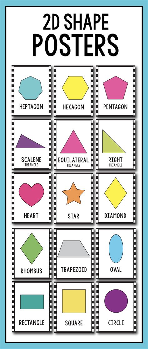 Printable 2d Shapes