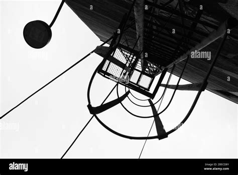 Black and white abstract industrial backround Stock Photo - Alamy