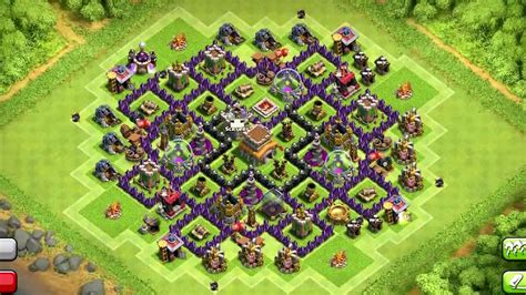 Best Clash of Clans Town Hall 8 Hybrid Base Layouts