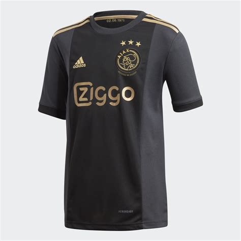 adidas Ajax Amsterdam 20/21 Third Jersey - Black | adidas UK