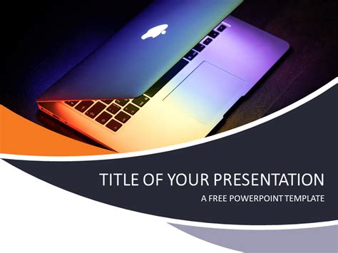 Technology and Computers PowerPoint Template - PresentationGO ...