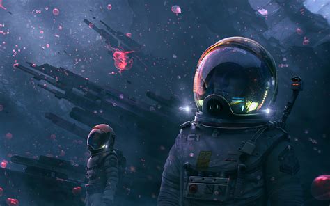 1920x1200 Resolution Astronaut Digital Art 1200P Wallpaper - Wallpapers Den