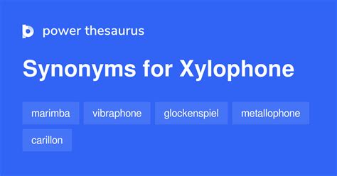 Xylophone synonyms - 224 Words and Phrases for Xylophone