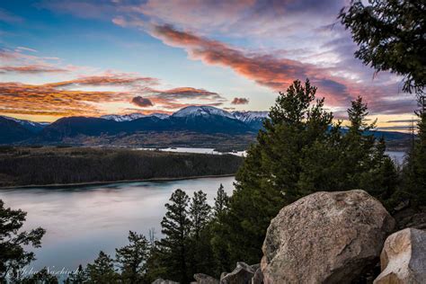 Lake Dillon Colorado Sunset