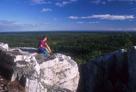 Hiking "the Crack" at Killarney Provincial Park Canoe Camping, Camping ...