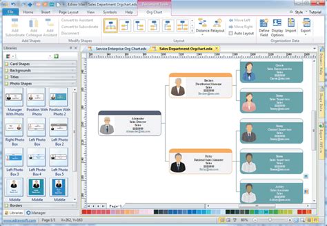 Organizational Chart Software, FREE Organizational Charts Templates ...