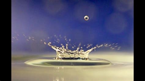 Water Drops in slow motion - YouTube