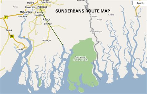 Sundarbans National Park Map