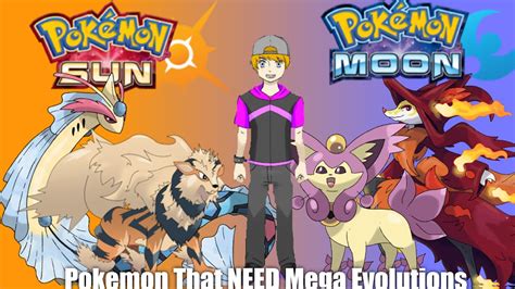 Top 10 Pokemon that NEED Mega Evolutions in Pokemon Sun and Moon - YouTube