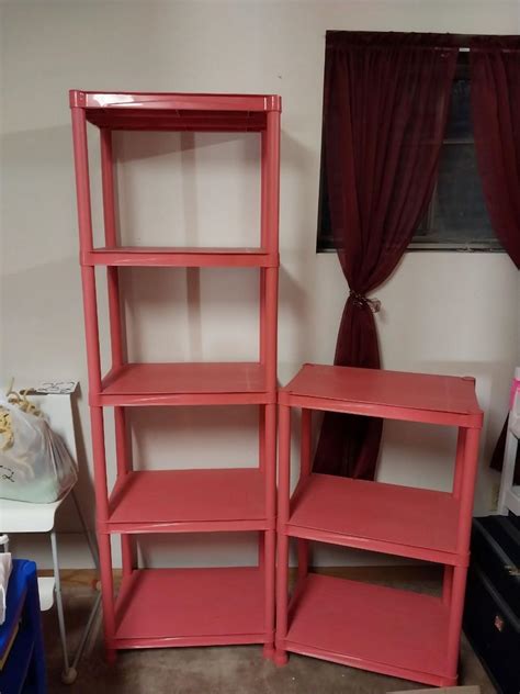 PLASTIC STORAGE SHELVES | EstateSales.org