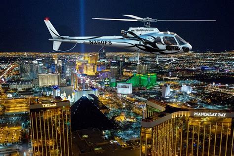 Deluxe Las Vegas Helicopter Night Flight With VIP Transportation: Triphobo