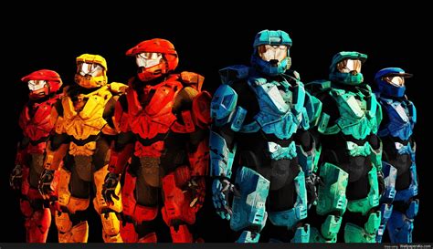 Halo Red Vs Blue Wallpaper : HD Wallpapers Download