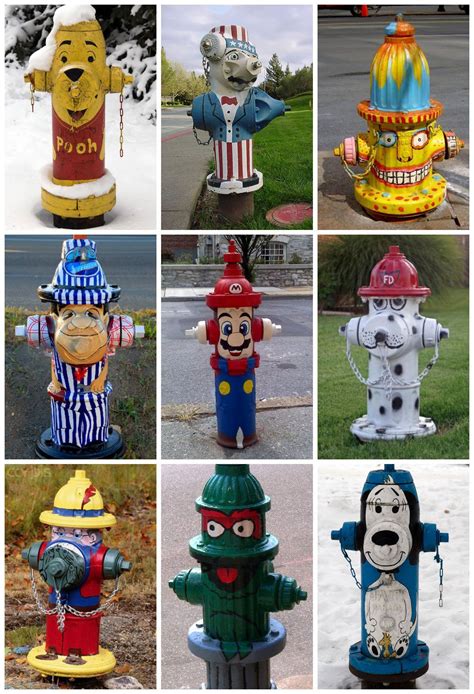 25 Funny Fire Hydrants - Gift Ideas - Creative Spotting | Art de rue ...