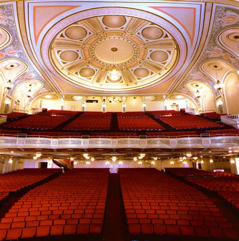 Palace Theatre plaster ceiling after restoration