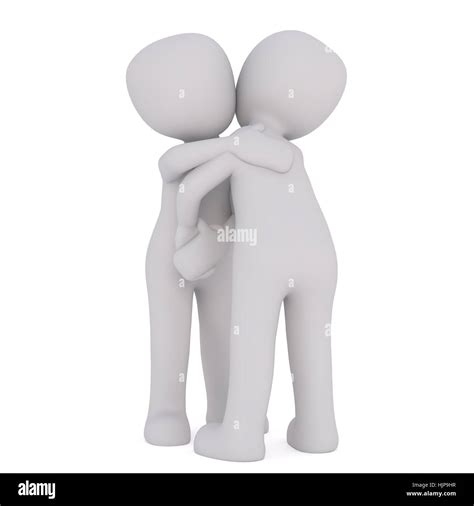 2 People Hugging Clipart