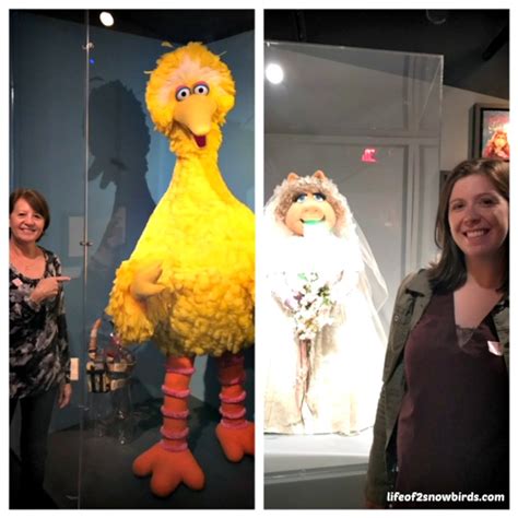 Life Of 2 Snowbirds: Museum Of The Moving Image, The Jim Henson Exhibition