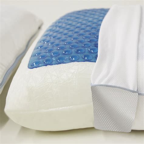 Classic Brands Reversible Cool Gel Memory Foam Queen Pillow & Reviews ...